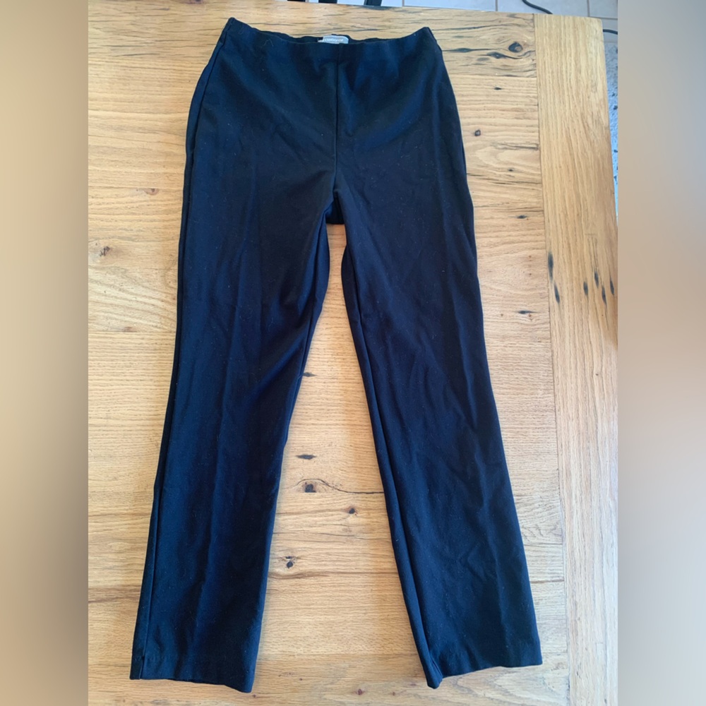Liz Claiborne Hi Rise‎ Straight Leg Leggings Women’s Black M Preloved